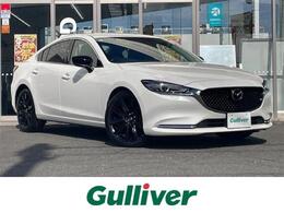 マツダ MAZDA6セダン 2.2 XD ブラック トーン エディション ディーゼルターボ 4WD MT車/赤革シート/360°カメラ/冬タイヤ付