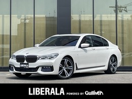 BMW 7シリーズ 740d xドライブ Mスポーツ ディーゼルターボ 4WD 茶革 サンルーフ 衝突軽減 Harman/Kardon