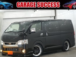 トヨタ ハイエースバン 2.0 スーパーGL ダークプライムII ロングボディ モデリスタエアロ/ローダウン/新品WORK　XT