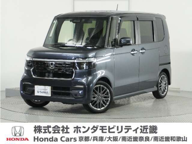 お早めに！！ワンオーナーN-BOXカスタムターボ！！令和6年(2024)年式で新しくきれいです！！電動スライド両側付き、ホンダセンシング付きで快適！！