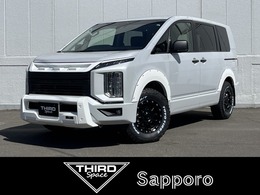 三菱 デリカD：5 2.2 P ディーゼルターボ 4WD 車中泊カスタム ベッドキット ラプター塗装