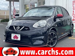 日産 マーチ 1.5 NISMO S 5速MT/社外ナビ/純正エアロ/純正16アルミ/