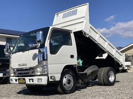 いすゞ エルフ 3.0 強化ダンプ 高床 ディーゼルターボ メッキパーツ　3000kg積載　道板掛