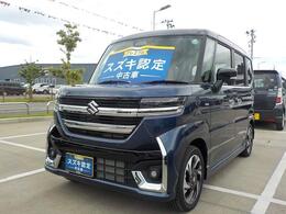 スズキ スペーシア 660 カスタム ハイブリッド XS 4WD 全方位カメラ　ナビ　セーフティサポート