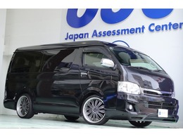 トヨタ ハイエース 2.7 GL ロング ミドルルーフ パワースライド　社外テールライトマフラー