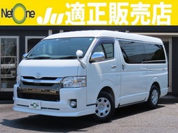 トヨタ ハイエースバン 2.7 スーパーGL 50THアニバーサリー リミテッド ワイド ミドルルーフ ロングボディ4WD ナビ1オーナーW電動ドアVIPERセキュリティ