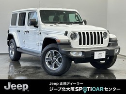 ジープ ラングラー アンリミテッド サハラ 2.0L 4WD ACC革シ-トLEDライトBカメラBluetoothナビ