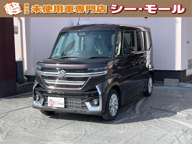 ☆★☆★スペーシアカスタム入庫しました！！このお車は北海道にお住まいで店頭にご来店頂ける方に限ります。☆★☆★