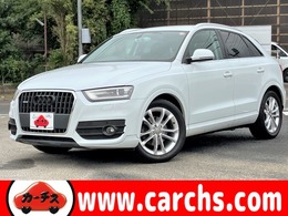 アウディ Q3 2.0 TFSI クワトロ 211PS 4WD 禁煙車 DTV 革シート HID ETC HDDナビ