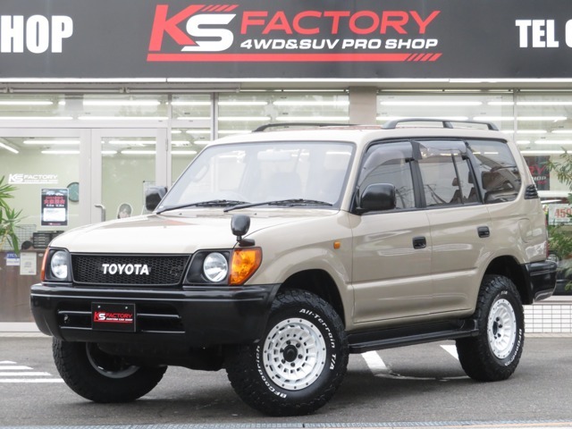 ランクル95プラド！3.0DT！TX！NEWペイント！ナロー仕様！新品丸目換装！新品TOYOTAグリル！新品レンズ！新品16インチAW！新品BF/AT！ルーフレール！3列シート！