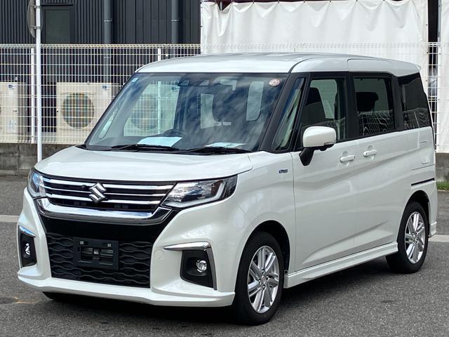 人気のソリオ！！スライドドアで乗り降りラクラク♪ 衝突被害軽減ブレーキでもしもの時の備えに！！