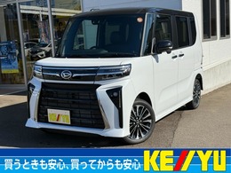 ダイハツ タント 660 カスタム RS リミテッド 4WD 届出済未使用車　新品ナビ取付