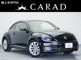 フォルクスワーゲン ザ・ビートル デザイン レザー パッケージ ベージュ本革シート・純正ナビ・フルセグ・