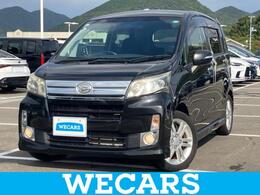 ダイハツ ムーヴ 660 カスタム RS 新品タイヤ/純正 SDナビ/Bluetooth接続/ETC