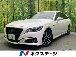 トヨタ クラウン ハイブリッド 2.5 S Cパッケージ パノラミックビューモニター　前席シートベ