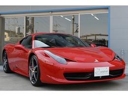 フェラーリ 458イタリア F1 DCT 正規ディーラー車　室内車庫保管　禁煙車