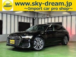 アウディ A6アバント 55 TFSI クワトロ デビューパッケージ 4WD ACC/ナビTV/レザーシート/Carplay/LEDライ