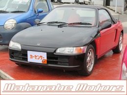 ホンダ ビート コンバーチブル 5速MT　エアコン　パワーウィンドウ