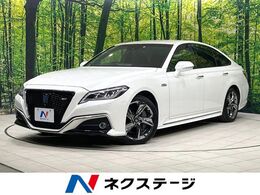 トヨタ クラウン ハイブリッド 3.5 RS アドバンス 衝突軽減 純正ナビ 全周囲カメラ 黒革シー