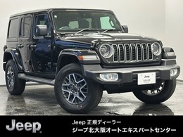 ジープ ラングラー アンリミテッド サハラ 4WD 登録済未使用車電動シ-トLEDライトBカメラ