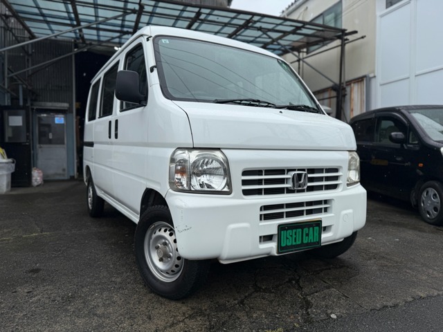 HONDA  アクティバン　漢の5MT   9.8キロ時タイミングベルト交換歴有ります。　納車時オイル交換致します。