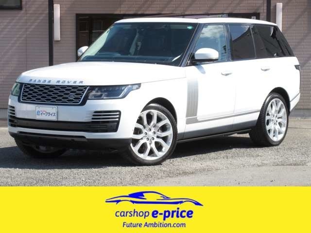 2019年式レンジローバー・オートバイオグラフィーが入庫しました。豪華装備が多数ついたワイルドなお車になっています！