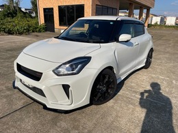 スズキ スイフト スポーツ 1.4 セーフティパッケージ装着車 HKSマフラー.HKS車高調.BLITZエアロ