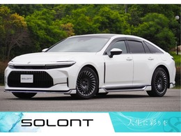 トヨタ クラウン 2.5 Z ハイブリッド車 ブラックスパッタリング20インチAW