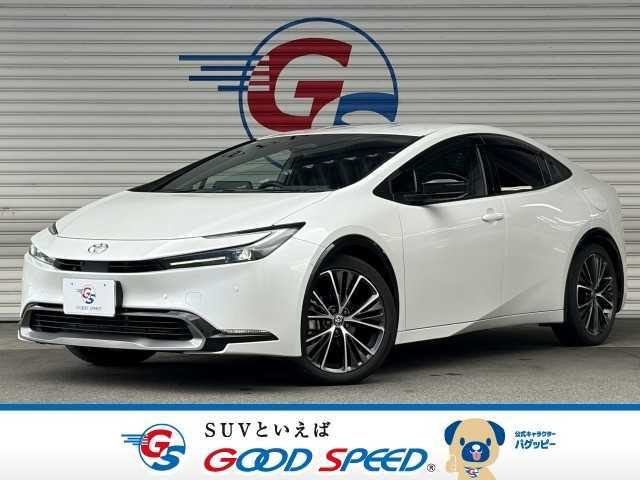 令和5年式 トヨタ プリウス Z入庫致しました♪純正12.3インチナビ パノラミックビューモニター パーキングアシスト ブラインドスポットモニター AC100V電源などを装備です。お問い合わせは0120-24-4092まで