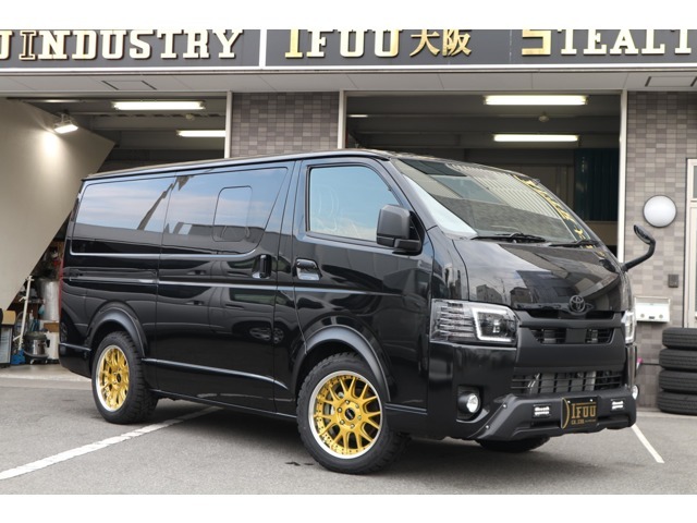トヨタ ハイエースバン 2 8 スーパーgl ダークプライムii ロングボディ ディーゼルターボ 22年 11キロ 大阪府 Ifuu大阪stealth大阪 車中泊 アウトドア専門店 Carview
