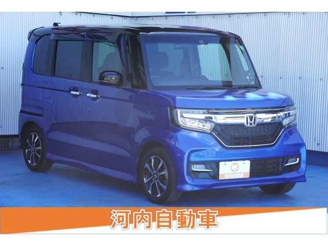 ホンダ・NBOXカスタム入庫いたしました。両側PWスライドドア装備車です。ぜひ写真をご覧ください。他に、スペーシア・ハスラー・タント等在庫致しております。そちらもご覧ください。