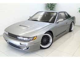 日産 シルビア 5速MT　ターボE/G載替 ロケバニフルエアロ車高調角目ライト