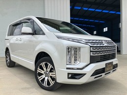 三菱 デリカD：5 2.2 G パワーパッケージ ディーゼルターボ 4WD カロッツェリアナビTV全周囲カメラ