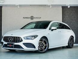 メルセデスAMG CLAシューティングブレーク CLA 35 4マチック 4WD 赤黒レザー AMGアドバンスドPKG パノラマサ