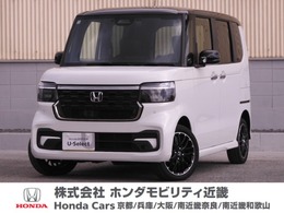 ホンダ N-BOX カスタム 660 ターボ コーディネートスタイル 2トーン 4WD デモカー　9インチナビ　両側電動スライド