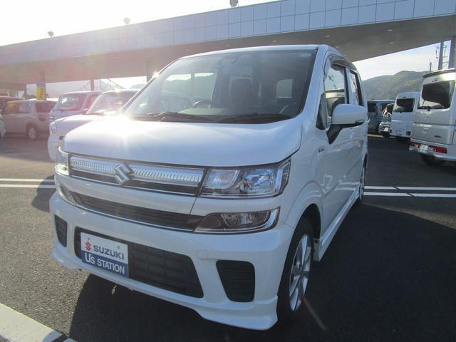 令和2年式　ワゴンR　ハイブリッドFZ　入荷です。 色はピュアホワイトパール♪　衝突被害軽減ブレーキ　リモコンキー　CD