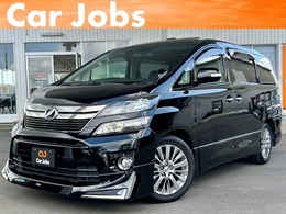 トヨタ ヴェルファイア 2.4 Z ゴールデンアイズ ツインムーンルーフ モデリスタエアロ