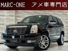 キャデラック エスカレード プラチナム AWD 4WD 1年保証付 正規D車 ワンオーナー SR 黒革