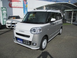 ダイハツ ムーヴキャンバス 660 ストライプス Gターボ 新車ナビBカメETCマットバイザコート5点付