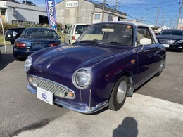 日産 フィガロ 1.0 ETC Aftermarketナビ　バックカメラ　タイベル新品