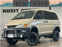 三菱 デリカスペースギア 3.0 アクティブフィールドエディション ハイルーフ 4WD ベージュ全塗装済み　4WD