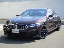 BMW 8シリーズグランクーペ 840i エクスクルーシブ Mスポーツ 当社デモカー禁煙 サンルーフ 黒レザー20AW