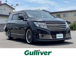 日産 エルグランド 3.5 ライダー ブラックライン 4WD 寒冷地/ナビ/TEIN/全方位/Pゲート/WORK AW