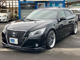 トヨタ クラウンアスリート ハイブリッド 2.5 S サンルーフ・新品車高調・新品20インチ