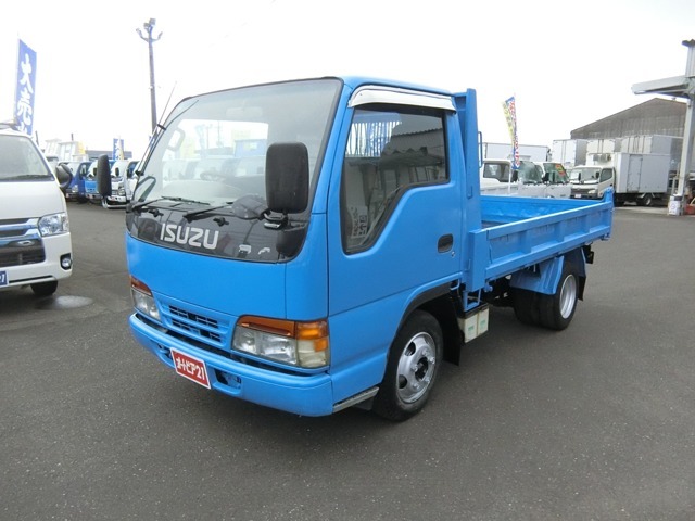 H8年3月・型式KC-NKR66ED・積載2000kg-全低床ダンプ・4ナンバー