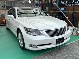 レクサス LSハイブリッド 600hL 4WD ロングボディーナビTVバックカメラ
