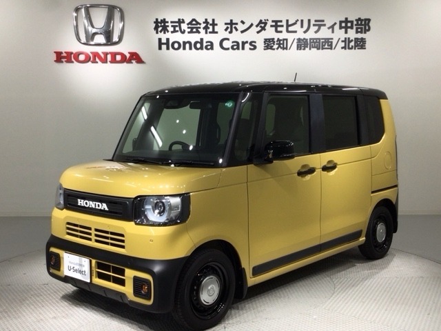 全国納車可 第三者機関証明書付 H SENSING 2ト-ン 新車保証 試乗車 ナビLXU-242NBi TV Rカメラ マルチビュ- シ-トヒ-タ-ETC装備のN-BOXジョイ ベースグレード入庫！