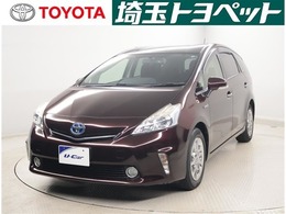 トヨタ プリウスα 1.8 S チューン ブラック PW　フルフラット　地デジTV　DVD再生機能