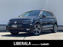 フォルクスワーゲン ティグアン TDI 4モーション Rライン ディーゼルターボ 4WD 純正ナビ 360°カメラ 黒レザー ETC