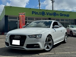 アウディ A5 2.0 TFSI クワトロ Sラインパッケージ 4WD 純正ナビ　ETC サンルーフ　革シート